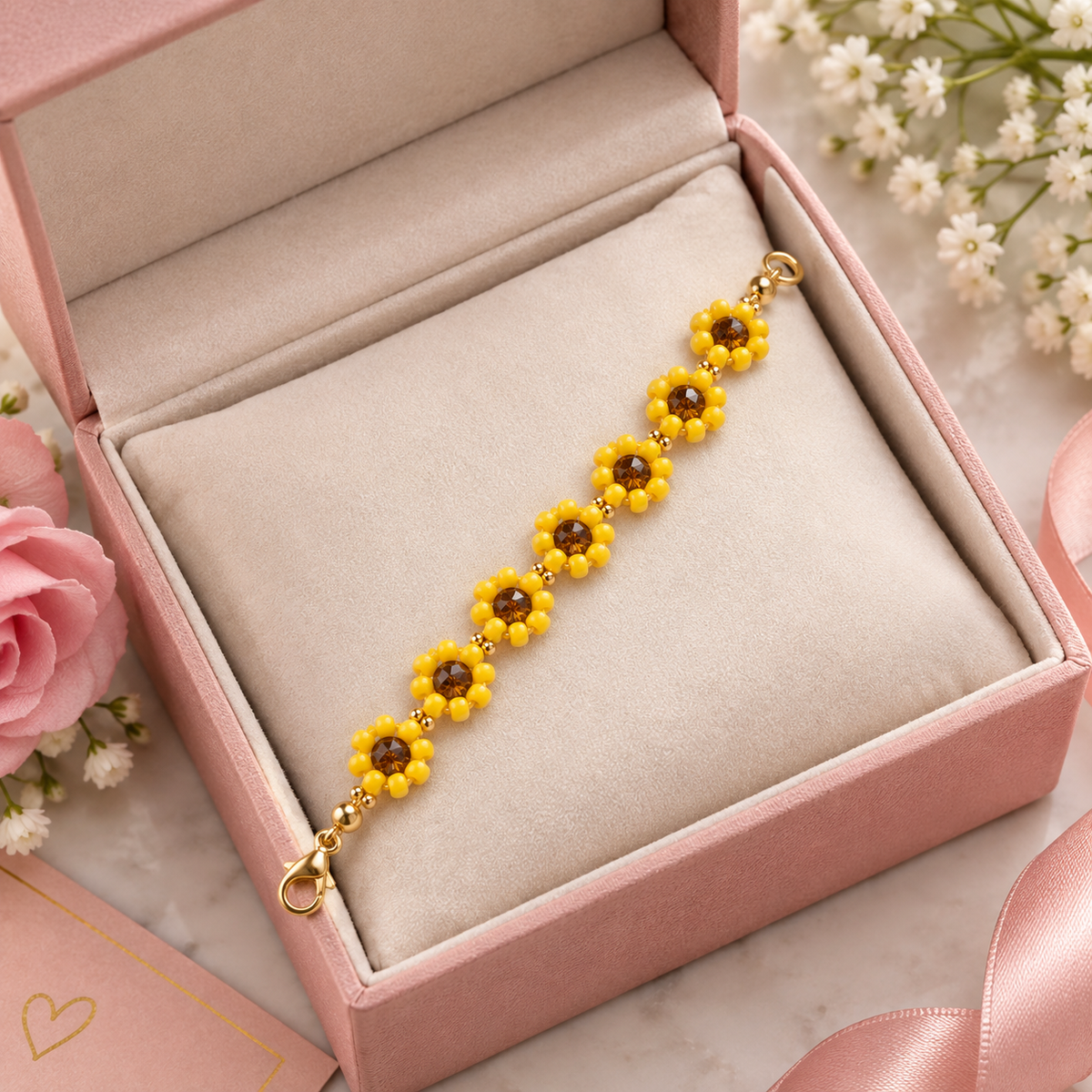 Sunflower Bracelet