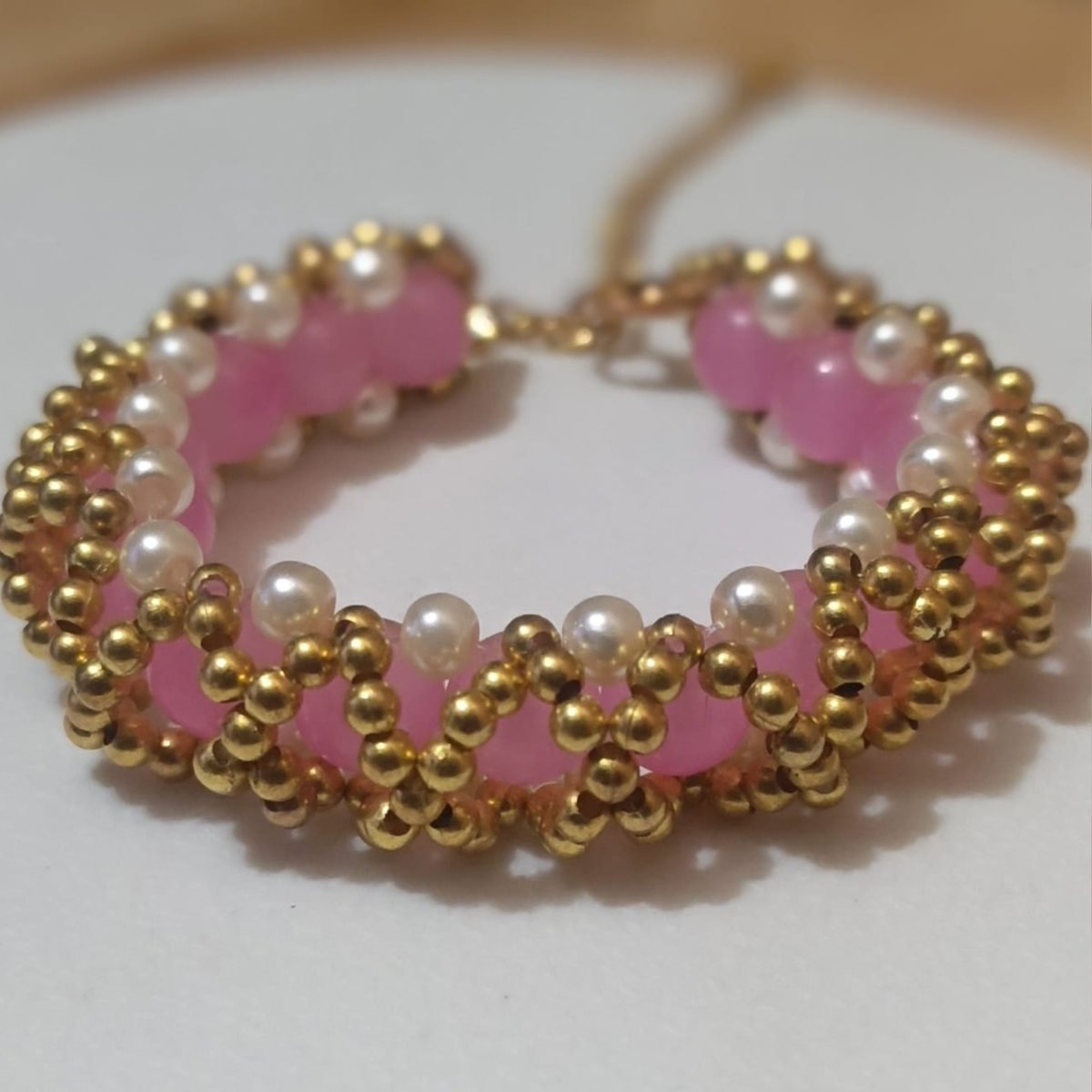 Golden Cage Bracelet