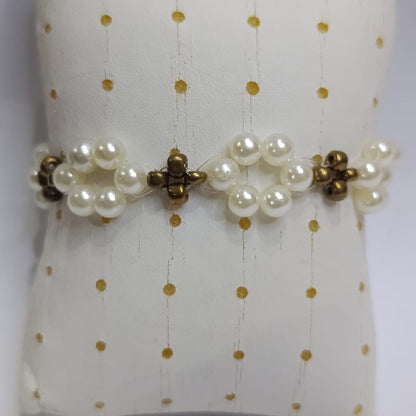 Vintage Pearl Chain Bracelet