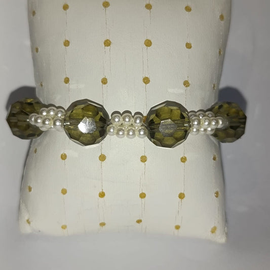 Olive Glow Twinkle Bracelet