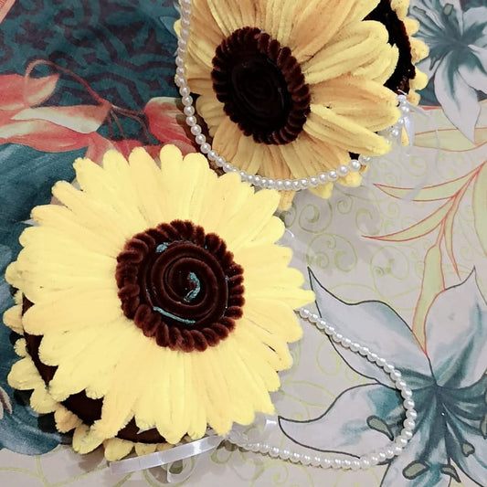 Sunflower Pipe Cleaner Bag