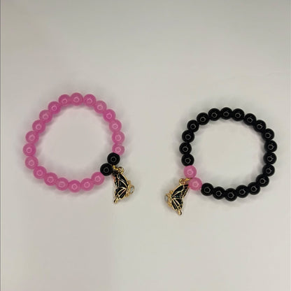 Friendship Bracelet Butterfly Magnet