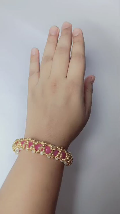 Golden Cage Bracelet